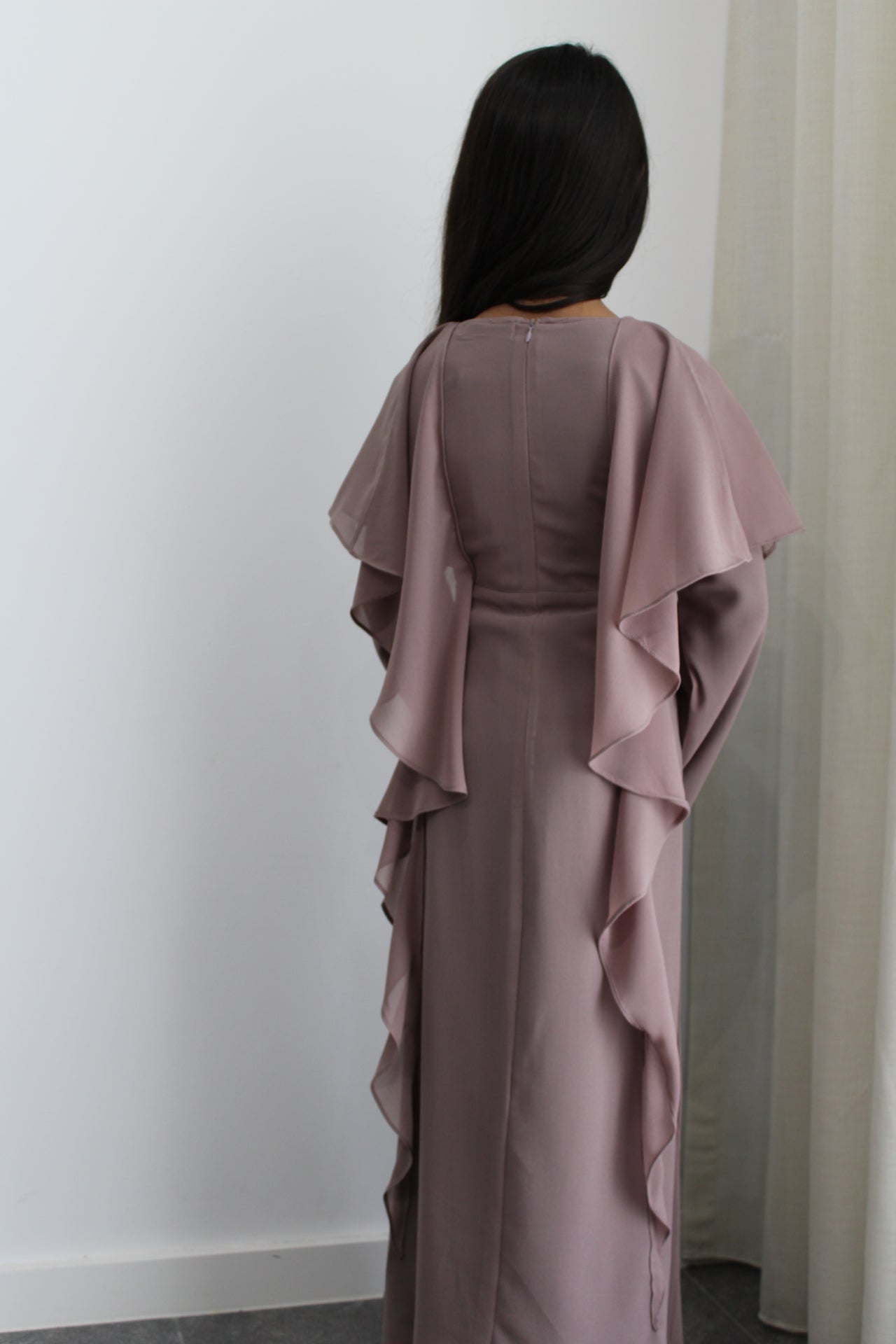 Anneliese Modest Girls Chiffon Dress set